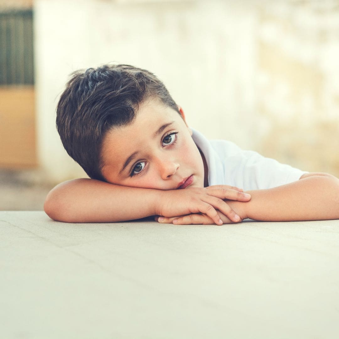 sad child given blame kids who take the blame